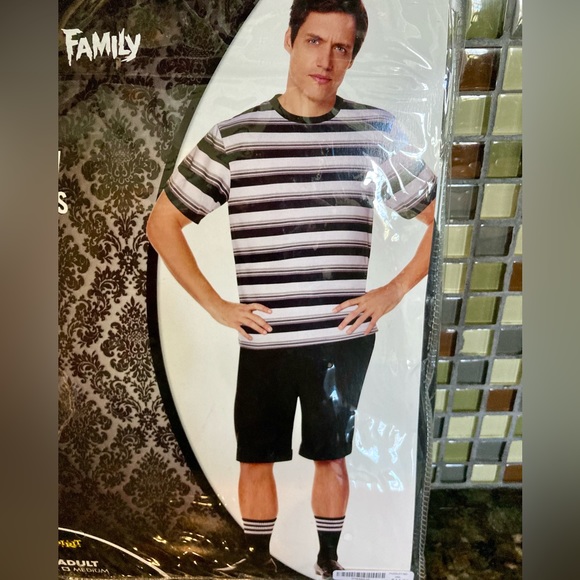 Spirit Halloween Pugsley Adams Costume NWT - Picture 4 of 8